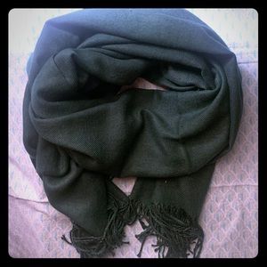 Green Cashmere Scarf